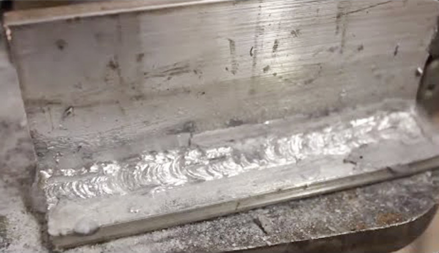 Welding aluminum with stick welder