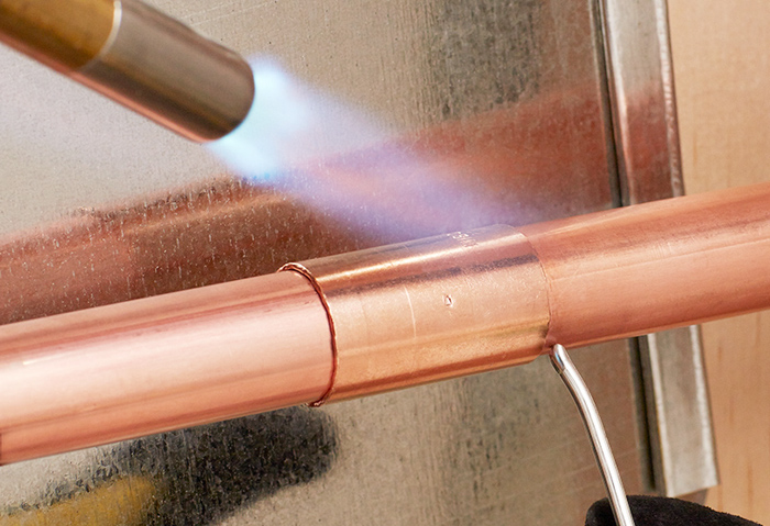 Soldering Copper Pipes