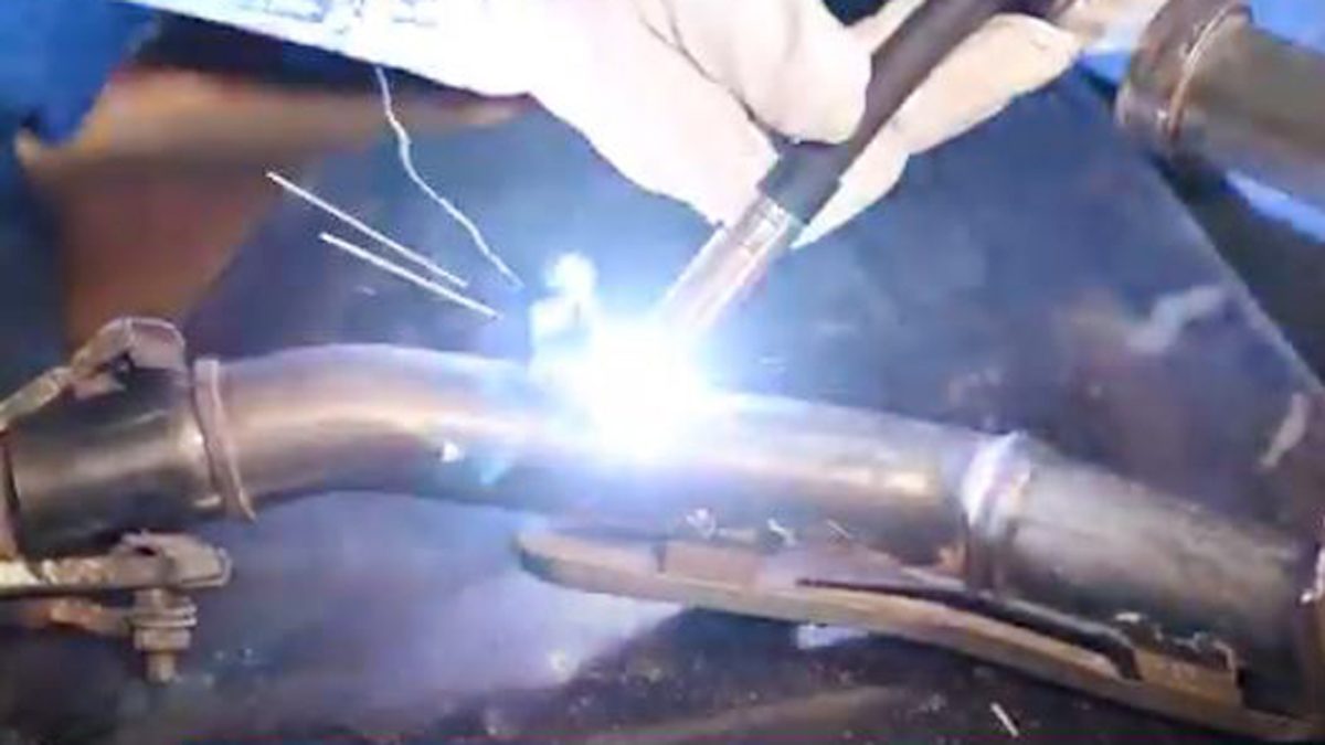 Welding Titanium to Stainless Steel