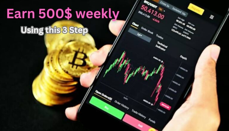 Trading in 3 Steps.