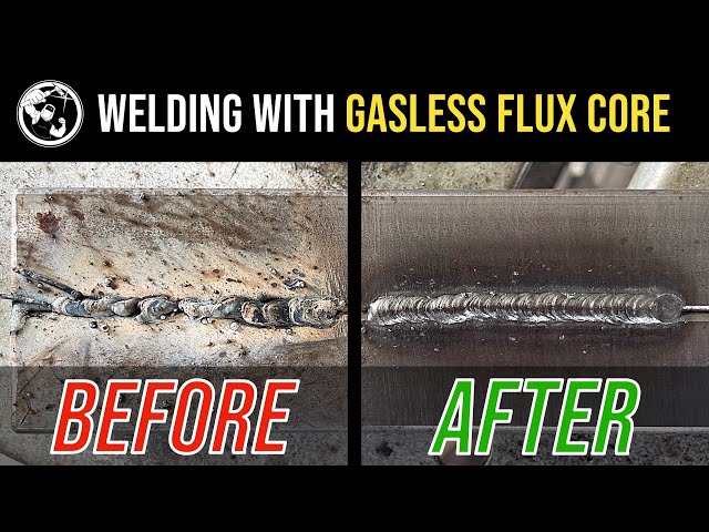 Gasless Flux Core Welding