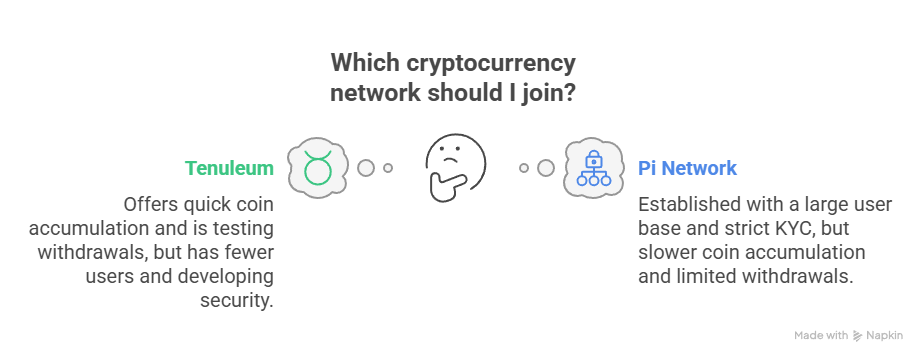 Tenuleum vs Pi Network: Which Crypto Project Should You Trust in 2025? 1 Tenuleum vs Pi Network
